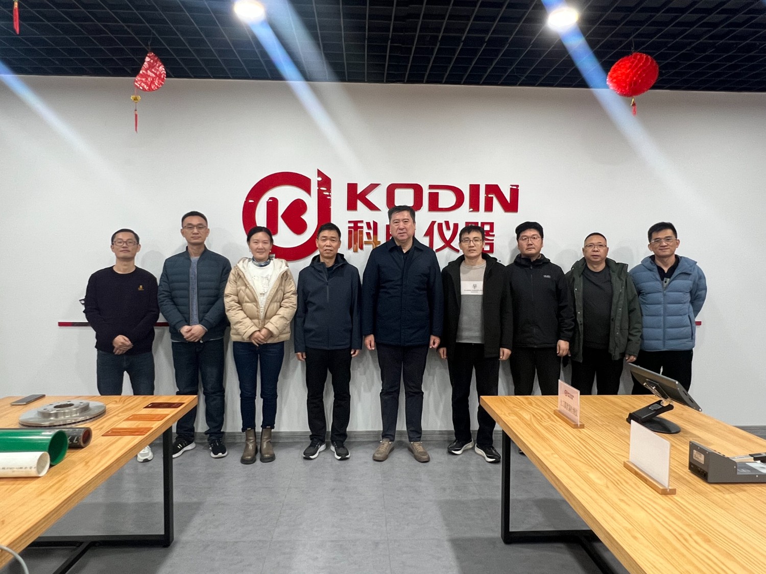 邢臺特檢院領導一行蒞臨科電公司，共商數(shù)字化檢測新方向