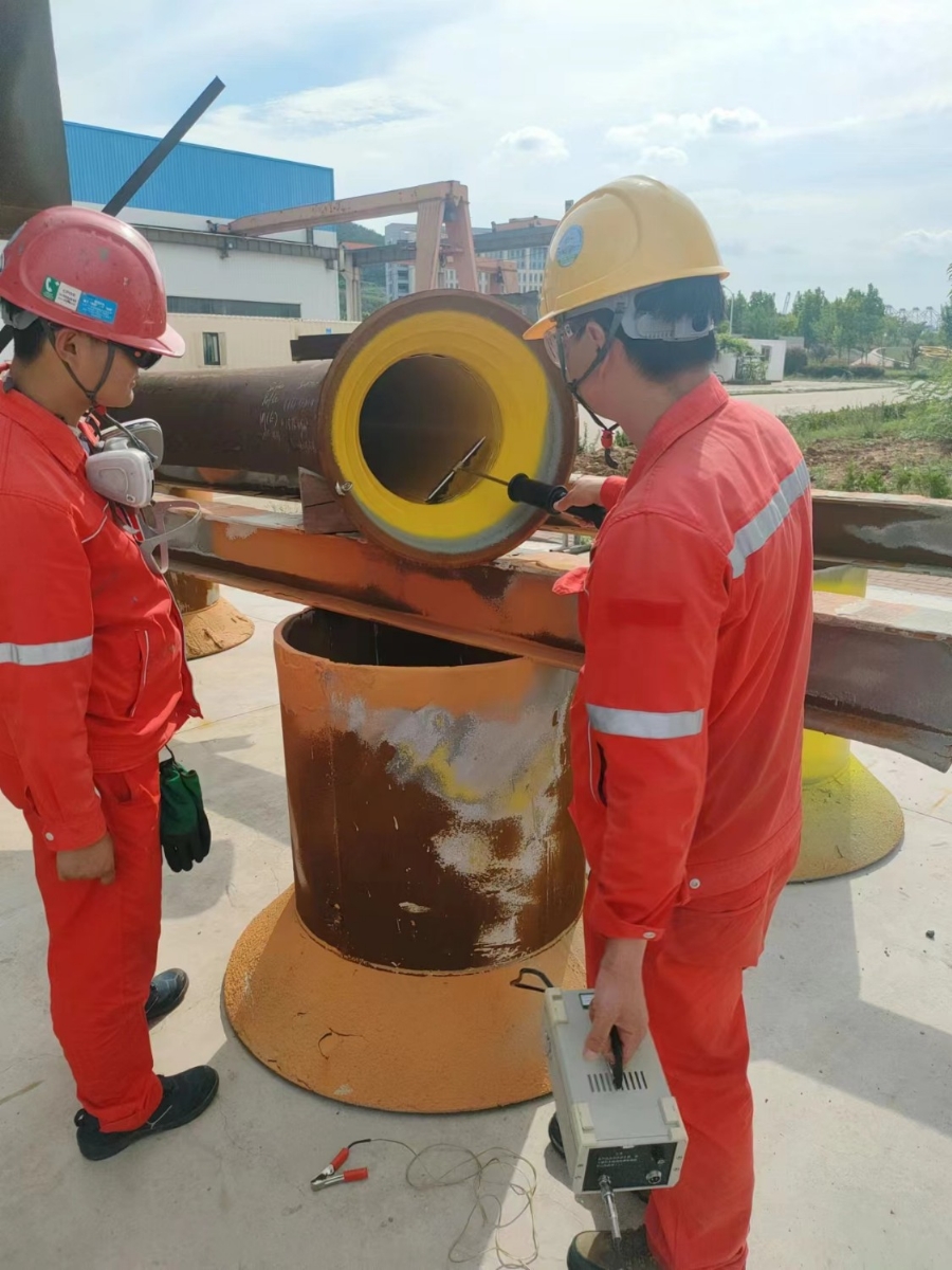 電火花檢漏儀現(xiàn)場(chǎng)案例